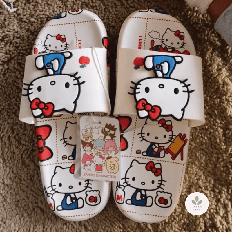 Chinelo Confort Hello Kitty + Brinde Chaveiro Hello Kitty