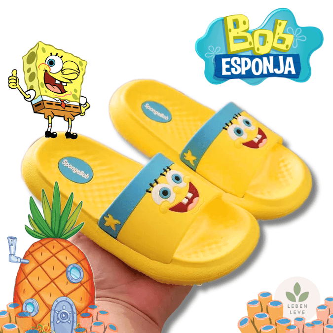 Chinelo Bob Esponja Confort