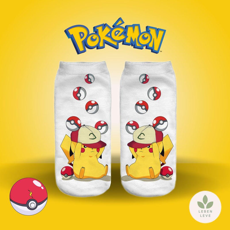 Kit Meias Fofas Pokemon Confort