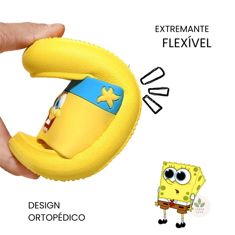 Chinelo Bob Esponja Confort