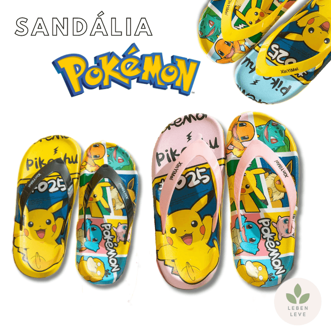 Sandália Pokemon Confort