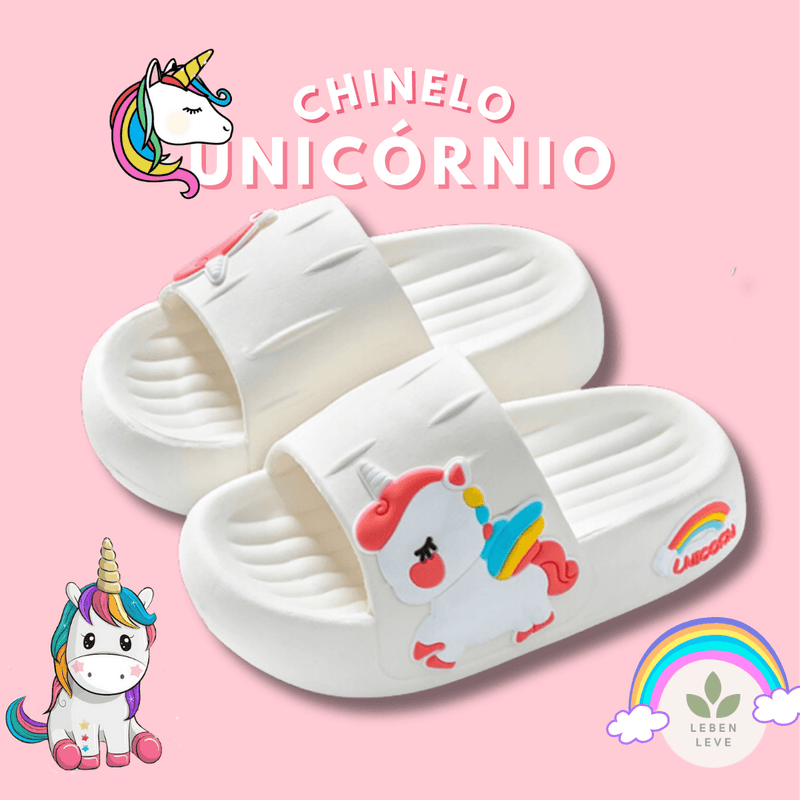 Chinelo Unicornio Confort