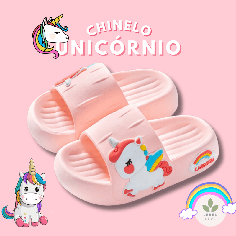 Chinelo Unicornio Confort