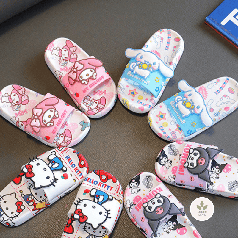 Chinelo Confort Kuromi (Hello Kitty)